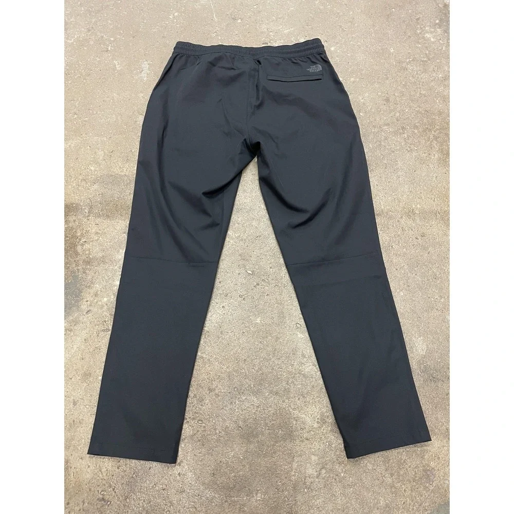 The North Face Pants Mens 34 Black‎ Softshell Hiking Elastic Waist Zip Fly Trail